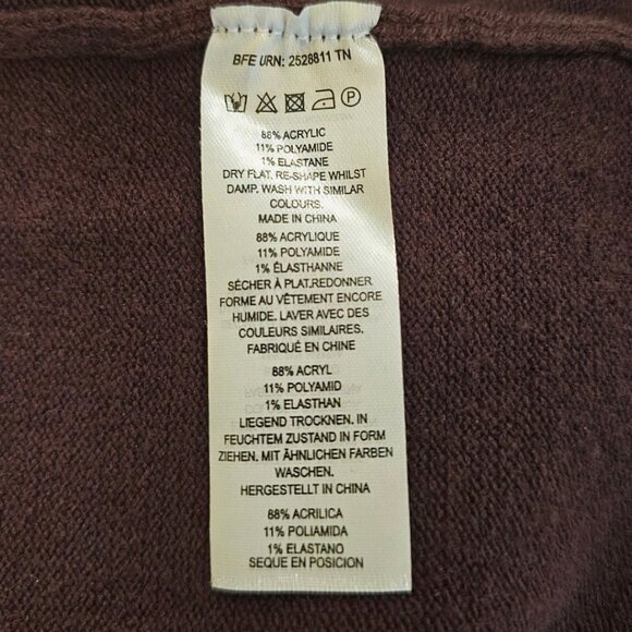 French Connection Woman Turtle Neck Mini Dress Size: L - Picture 7 of 7